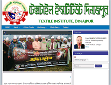 Tablet Screenshot of dtec.edu.bd
